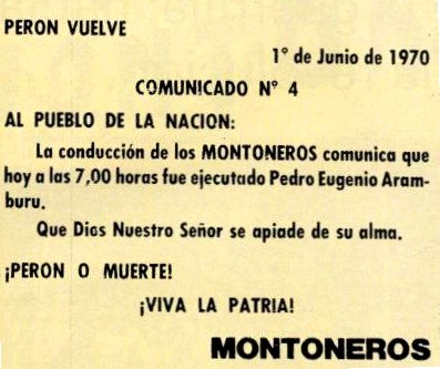 Communiqu� no. 4